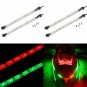 Shoreline Marine Propel LED Strips Flex Light Navigation Kit For Kayak Red Green