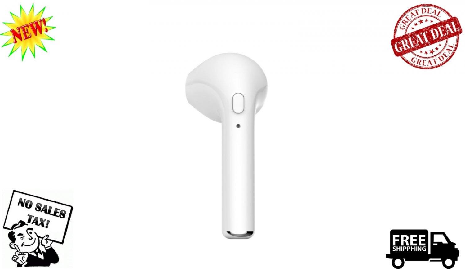 For Apple Airpods Iphone Mini Wireless Bluetooth Earbud Headphone Headset In-Ear