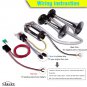 150db Single Trumpet Air Horn Kit Truck Mega Train Car w DC 12V Compressor Loud