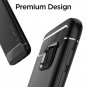 Spigen Rugged Armor Galaxy S7 Case Resilient Shock Absorption Black Carbon Fiber