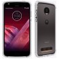 Moto Z2 Force Case Bumper White / Clear Compatible With Moto Mods Ademite