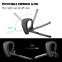 Wireless Mic Blue Parrot Bluetooth Noise Cancelling Headset Earpiece 4.0 Sound