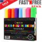 Car Dealer Supplies Liquid Chalk Paint Window Marker Markers 8 Pack NEW