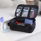 Black Men Travel Bag Shave Toiletry Case Overnight Organizer Kit Gear Dopp Groom