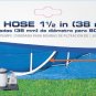 Pool Hose  For Intex Pump Above Ground Pools Screw On Nut 59 Inch