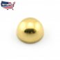4 Pack Purse Handbag Feet Nailhead Round Stud Solid Brass Screw-Back Spike 1/2"