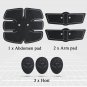 Electric Muscle Toner EMS Machine Electronic Toning Belt Six Pack Abs Fat Burner