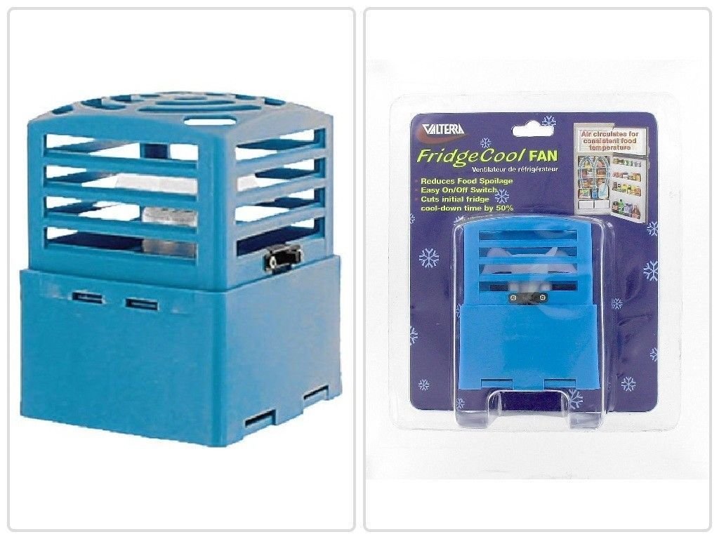 RV Refrigerator Cooling Fan 11.28 mA Travel Trailer Camper Fridge Cool