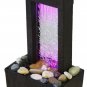 Relaxation Fountain Desktop Waterfall Table Indoor Led Water Colorful Home Decor