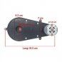 M Gearbox With 12V MotorElectric Motor With Gear Box For Kids Power Wheels C...