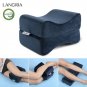 Bed Knee Pillow Sciatica Nerve Pain Relief Wedge Foldable Leg Pillow Memory Foam