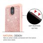 LG Stylo 3 And 3 Plus Case Cover with HD Screen Protector for Women Rose Gold