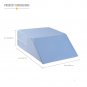 Leg Elevation Wedge Elevator Ortho Pillow Rest Improve Circulation Back Pain