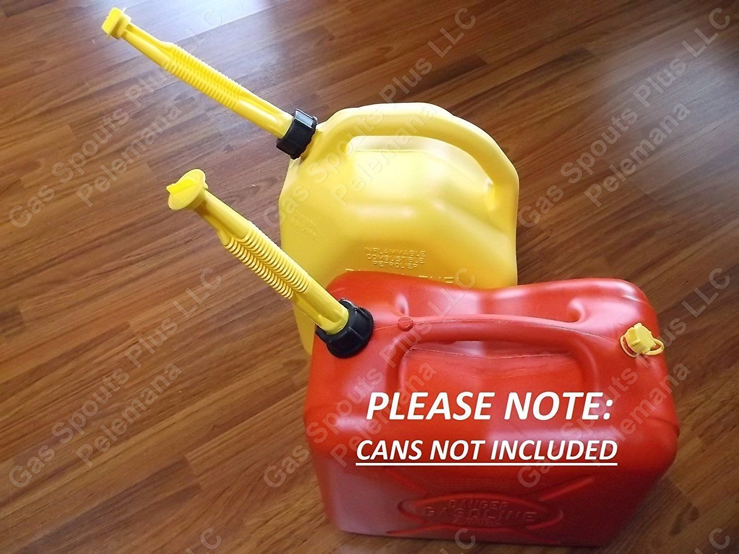 2pcs Gas Can Replacement Scepter Nozzle Kit Parts 4 Spouts Screw Cap