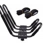 2 Pair Canoe Boat Kayak Roof Rack Car Suv Truck Top Mount Carrier J-Bar Rack Hd