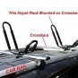 2 Pair Canoe Boat Kayak Roof Rack Car Suv Truck Top Mount Carrier J-Bar Rack Hd