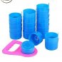 Non Spill Reusable Bottle Cap 55mm 3 5 Gallon Water Jug Anti Splash 20pcs Caps
