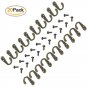 Vintage Wall Mounted Single Hangers 20 Pcs Bronze Hooks Single Coat 40 Screws US
