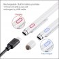 Apple Pencil Stylus For Ipad Pro Touchscreen Digital Fine Point Rubber Tip 1.5mm