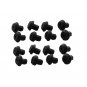 New Range Grate Rubber Feet Protector Kit 16pk Burner Bumper Frigidaire Kenmor