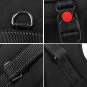 Black Dog Body Padded Vest Harness+Handle Large Dogs Comfort Control Training L