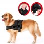 Black Dog Body Padded Vest Harness+Handle Large Dogs Comfort Control Training L