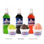 Sugar Free Snow Cone Syrup Multi Flavored Shaved Ice Pre-Mixed Sweetener 3pcs