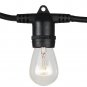 48FT Waterproof Outdoor Commercial Grade Patio Globe Vintage Yard String Lights