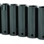 Stanley 11 Piece 1/2-Inch Drive Metric Deep Impact Socket Steel Set, 97-126 -NEW