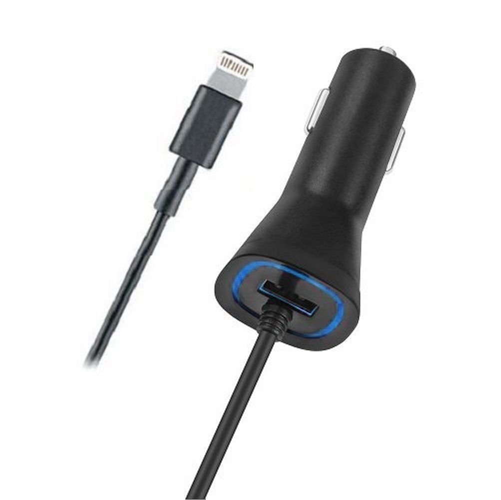 Apple Certified Lightning Car Fast Charger 2.4Amp For iPhone 7 Plus