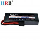 HRB 5200mAh 7.4V 2S 35C LiPo Battery Hard Case With Traxxas plug for RC Car Losi