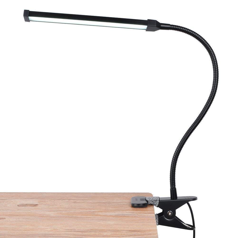 Lepower Led Clip On Light / Reading Light With Gooseneck 8W Piano Light Color