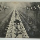 Antique Real Photo Postcard Banquet Hall of the Famous Dry Run Sewer Waterloo
