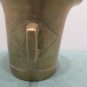Antique Brass Mortar and Pestle Medical Pharmaceutical