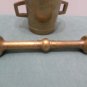 Antique Brass Mortar and Pestle Medical Pharmaceutical