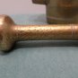 Antique Brass Mortar and Pestle Medical Pharmaceutical