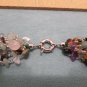Fashion Necklace with 6 Strands of Natural Gemstones