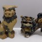 Chinese Foo Foo Dog Statues Fine Pottery and Porcelain