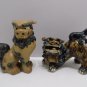 Chinese Foo Foo Dog Statues Fine Pottery and Porcelain