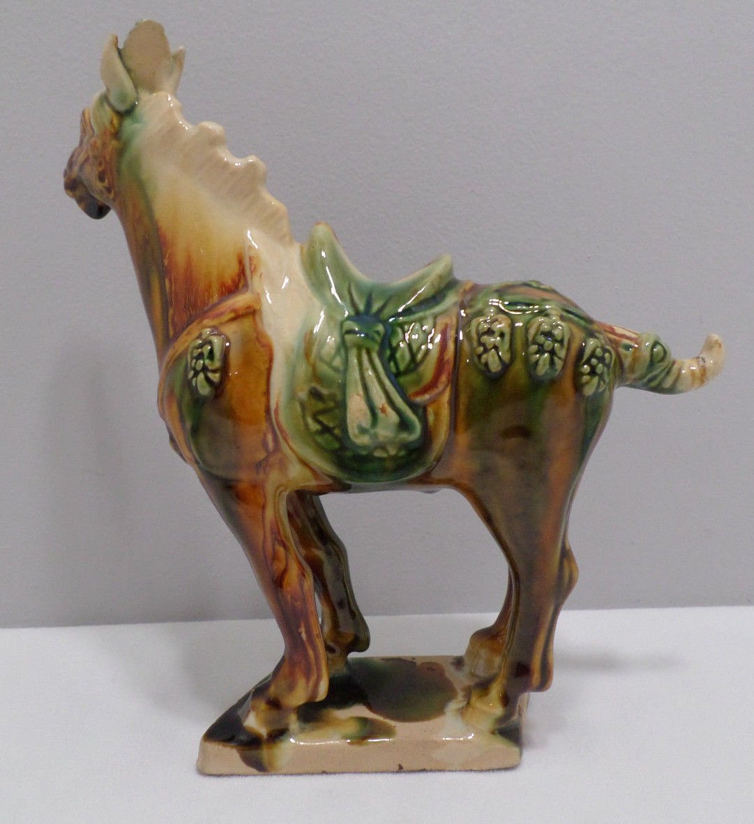 war horse figurine