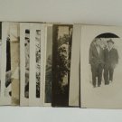 13 Old Vintage Antique Real Photo Postcards RPPC Postcard Lot Black & White
