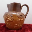 Antique Water Pitcher Royal Doulton Lambeth Salt Glazed Stoneware