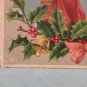 Antique Christmas Postcards Santa Claus Holding a Christmas Tree Two Cards