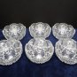 Antique Bowls American Brilliant Crystal Unsigned Set of six