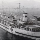 USS Consolation AH-15 Hospital Ship Photo Postcard Official U.S. Navy Photo