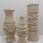 Woven Accent Containers Baskets by Autumn Accents lot of 3
