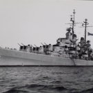 U.S.S. Spokane CL-120 Military Ship Real Photo Postcard Official U.S. Navy New