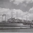 USS Benevolence AH 13 Military Ship Real Photo Postcard Official U.S. Navy NEW