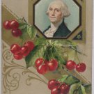Antique Postcard George Washington Germany Posted Divided Embossed