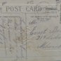 Antique 1912 New Year Postcard by John Winsch Germany Embossed Posted Divided